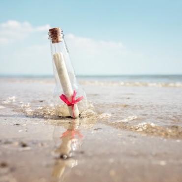 message in a bottle